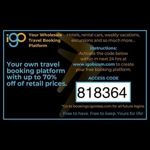 Free access to travel savings